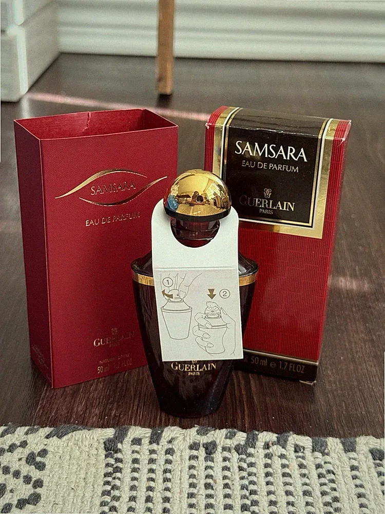 Guerlain Samsara Eau de Parfum 1.7OZ 50ml Vintage Perfume Original Discontinued
