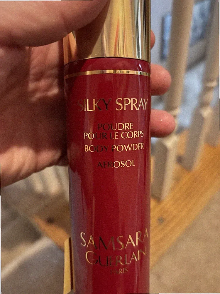 Guerlain Samsara Silky Spray Body Powder Vintage Collectible France