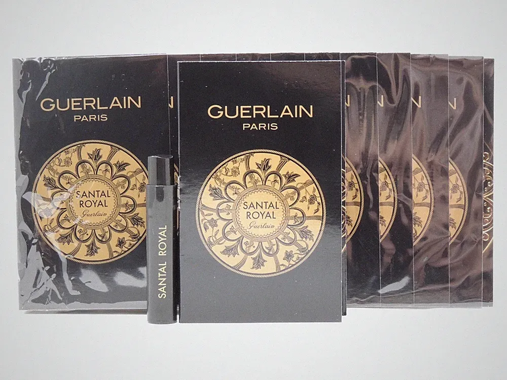 GUERLAIN SANTAL ROYAL EDP 1.0ml .03fl oz x 10 COLOGNE PERFUME SPRAY SAMPLE VIALS