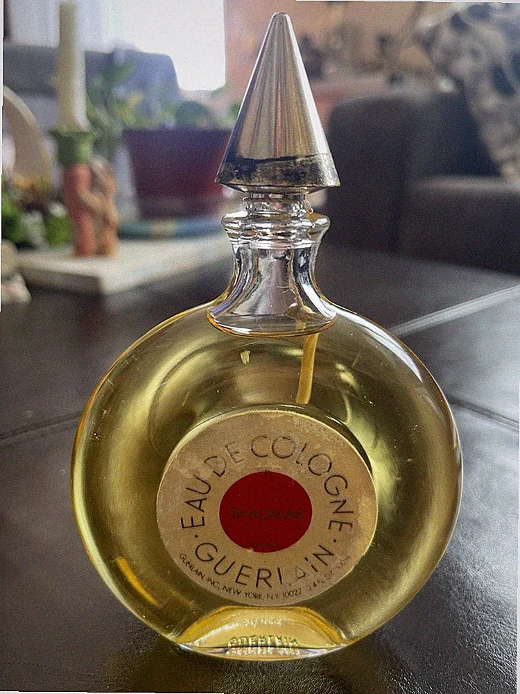 Guerlain Shalimar Eau de Cologne 3.4 oz Vintage Paris France Perfume