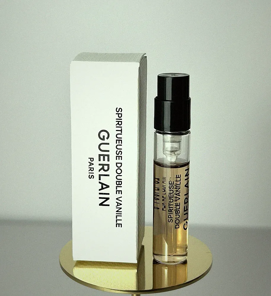 Guerlain Spiritueuse Double Vanille Eau de Parfum Sample Spray .06oz, 2ml Travel