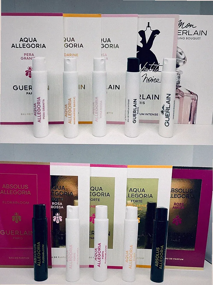 Guerlain Women Perfume Collection Sample Spray Vials 10pc Set