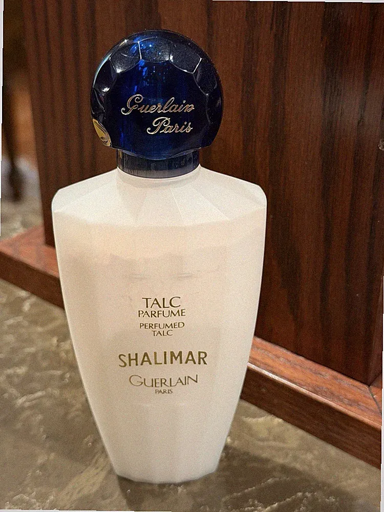 SHALIMAR GUERLAIN PARIS TALC POWDER PERFUME PARFUME 3.5 OZ 100 g FRANCE NEW