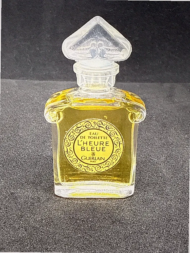 Vintage 1990s LE HUERE BLEUE Guerlain EDT .17oz Mini Travel Perfume No Box