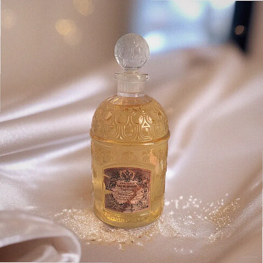 Vintage Guerlain Veritable Imperiale Extra Dry Eau De Cologne 8 fl oz Bee Bottle