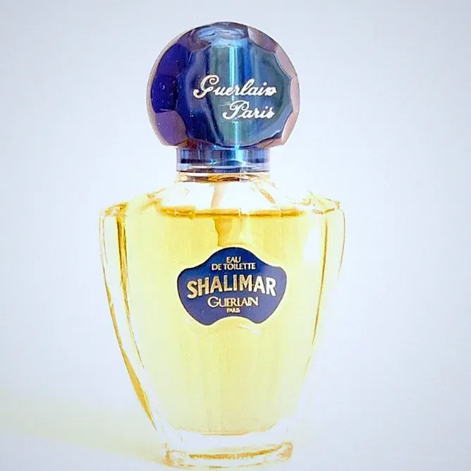 Vintage Shalimar Guerlain Paris Eau De Toilette Perfume Spray Mini 1/2oz (15mL)